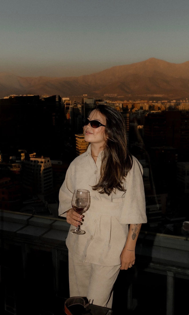 Camisa Veludo Juliana Aveia Ällie - foto adicional 1