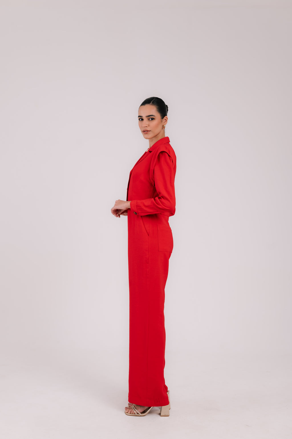 Macacão Guilhermina Vermelho