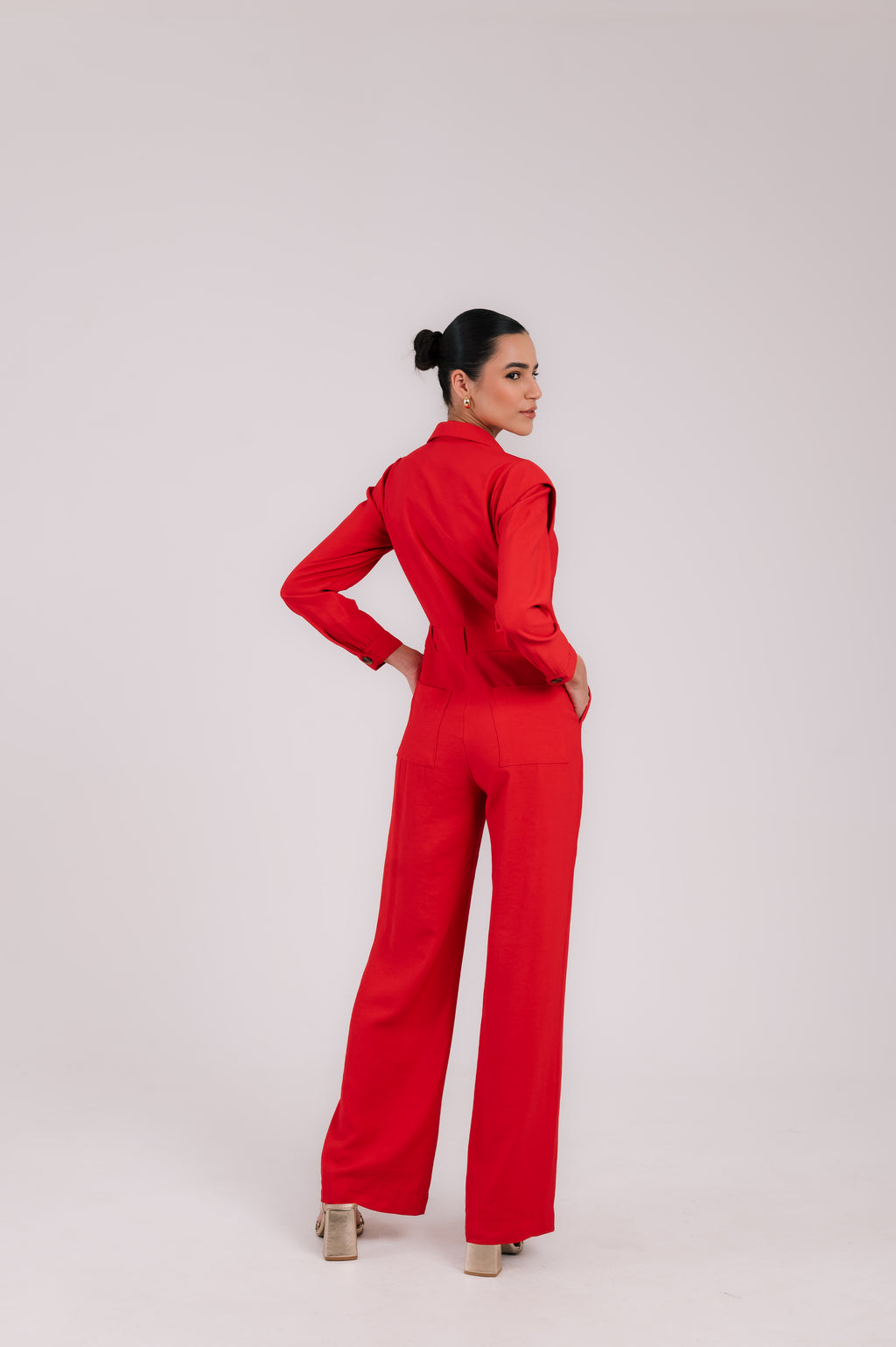 Macacão Guilhermina Vermelho