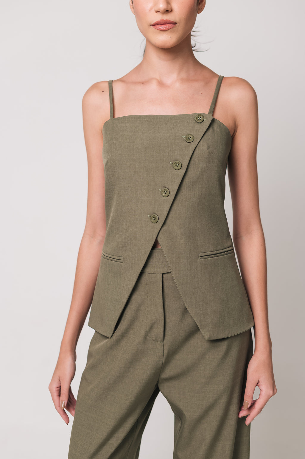 Blusa Margô Verde Oliva