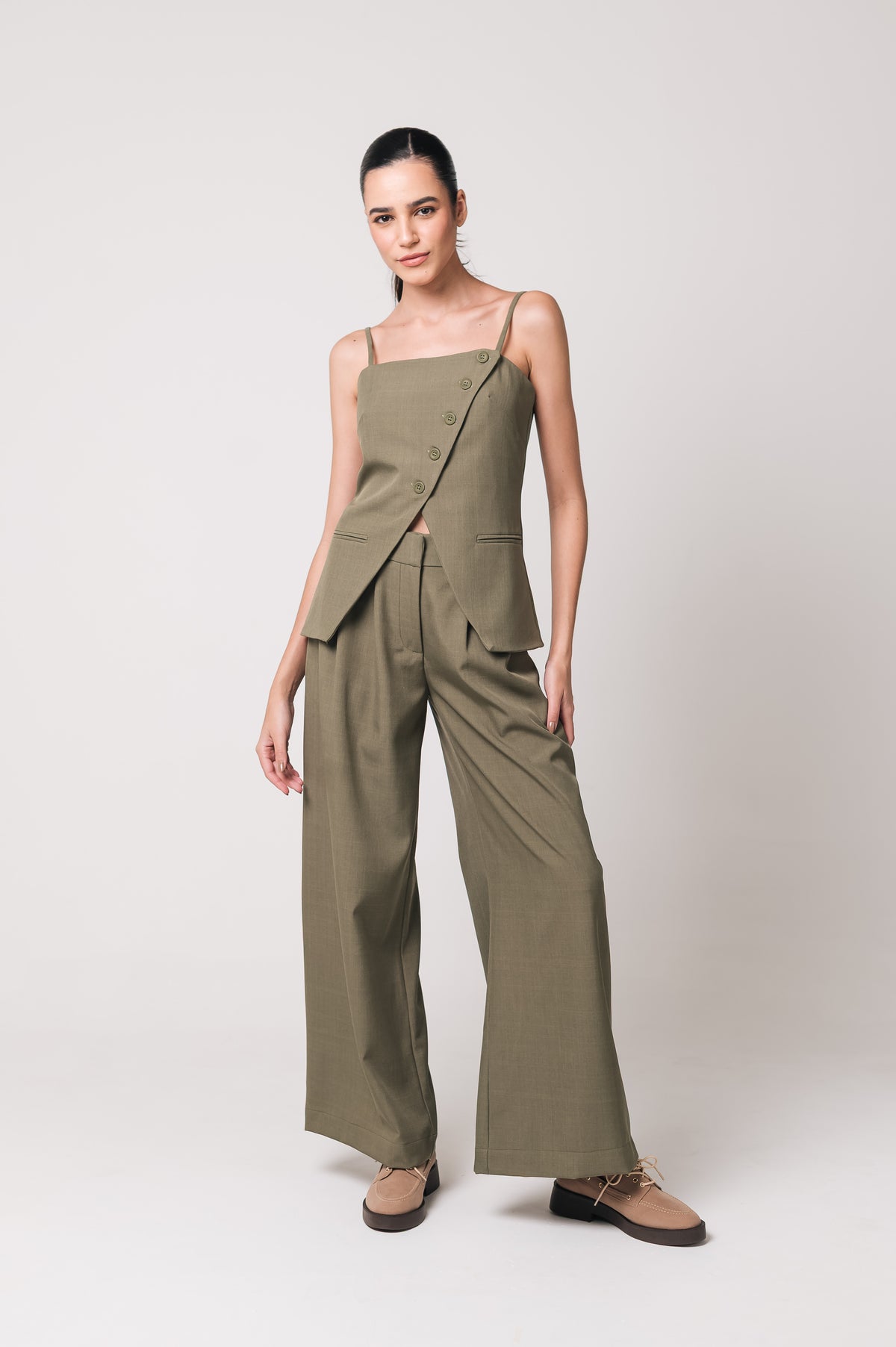 Blusa Margô Verde Oliva