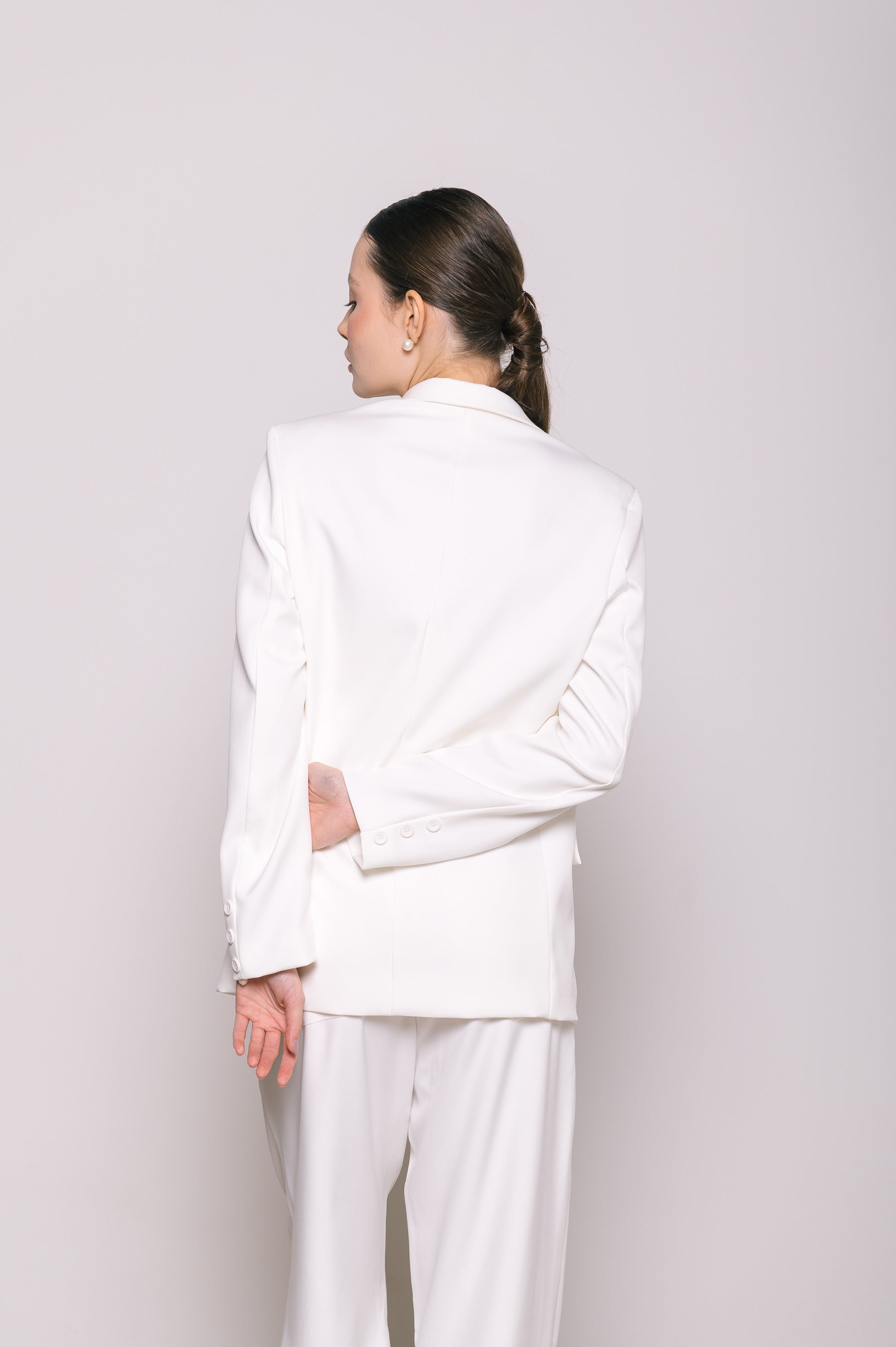 Blazer Alfaiate Off White Ällie