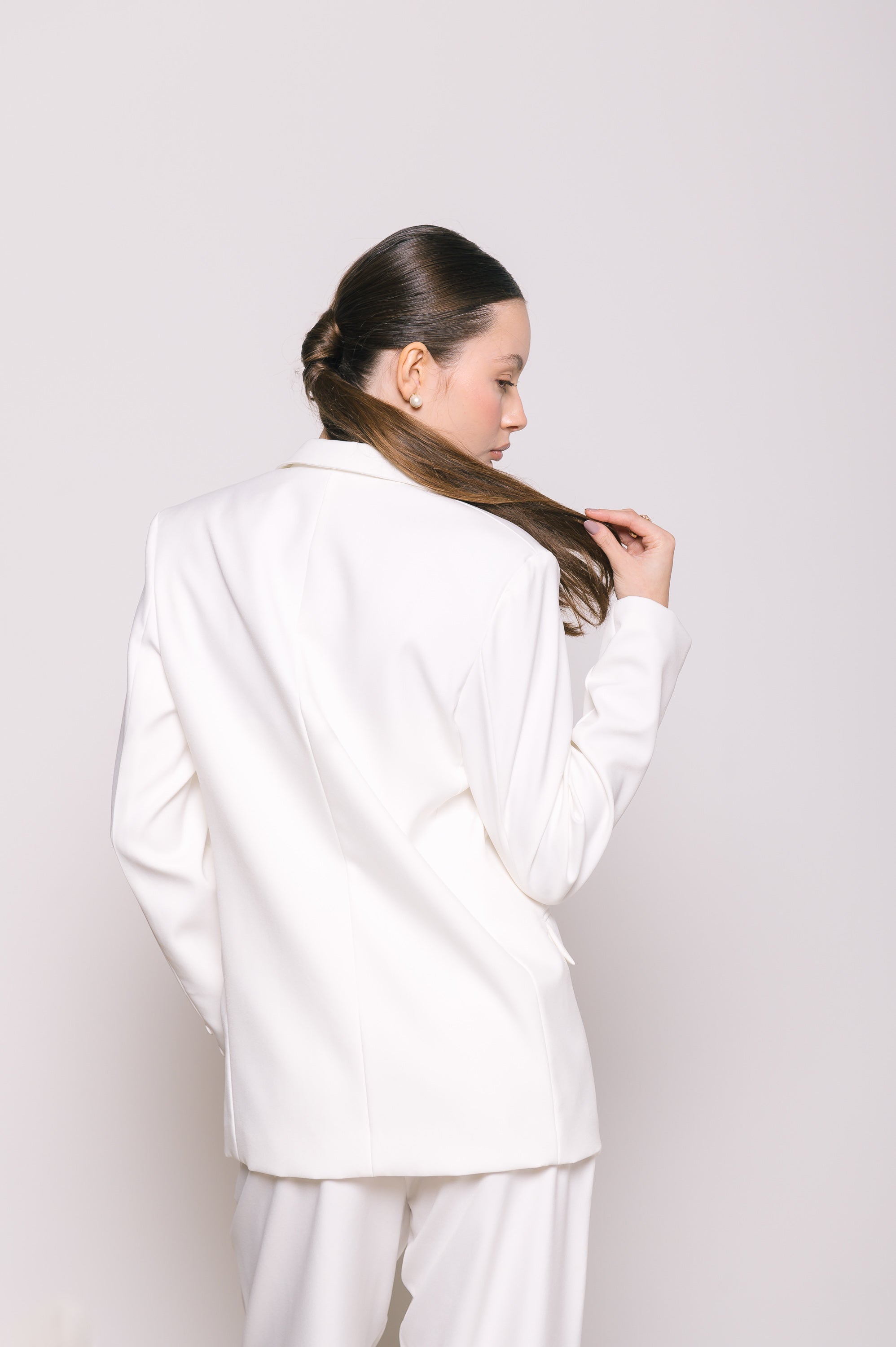 Blazer Alfaiate Off White Ällie