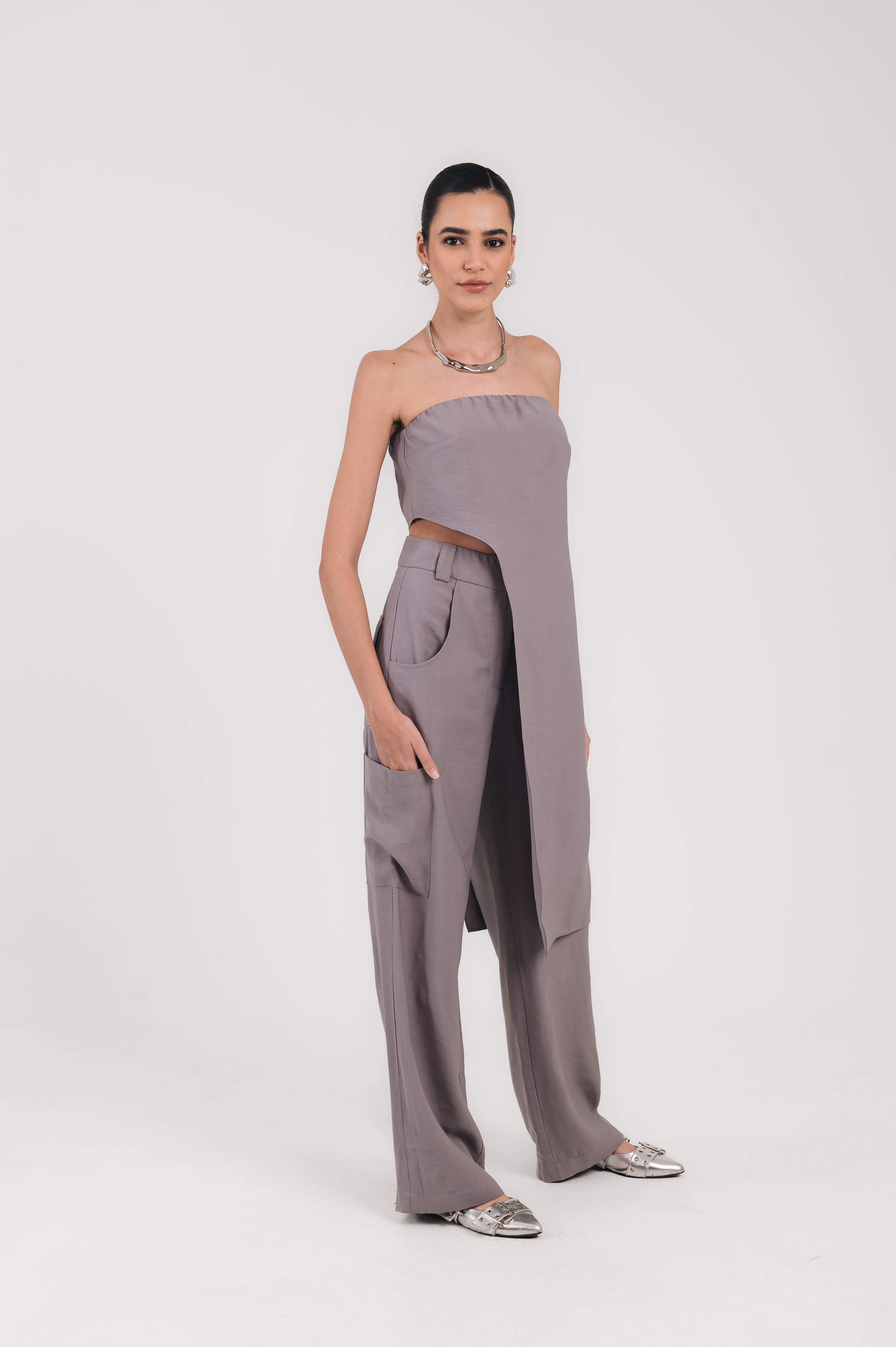 Blusa Alane Cinza