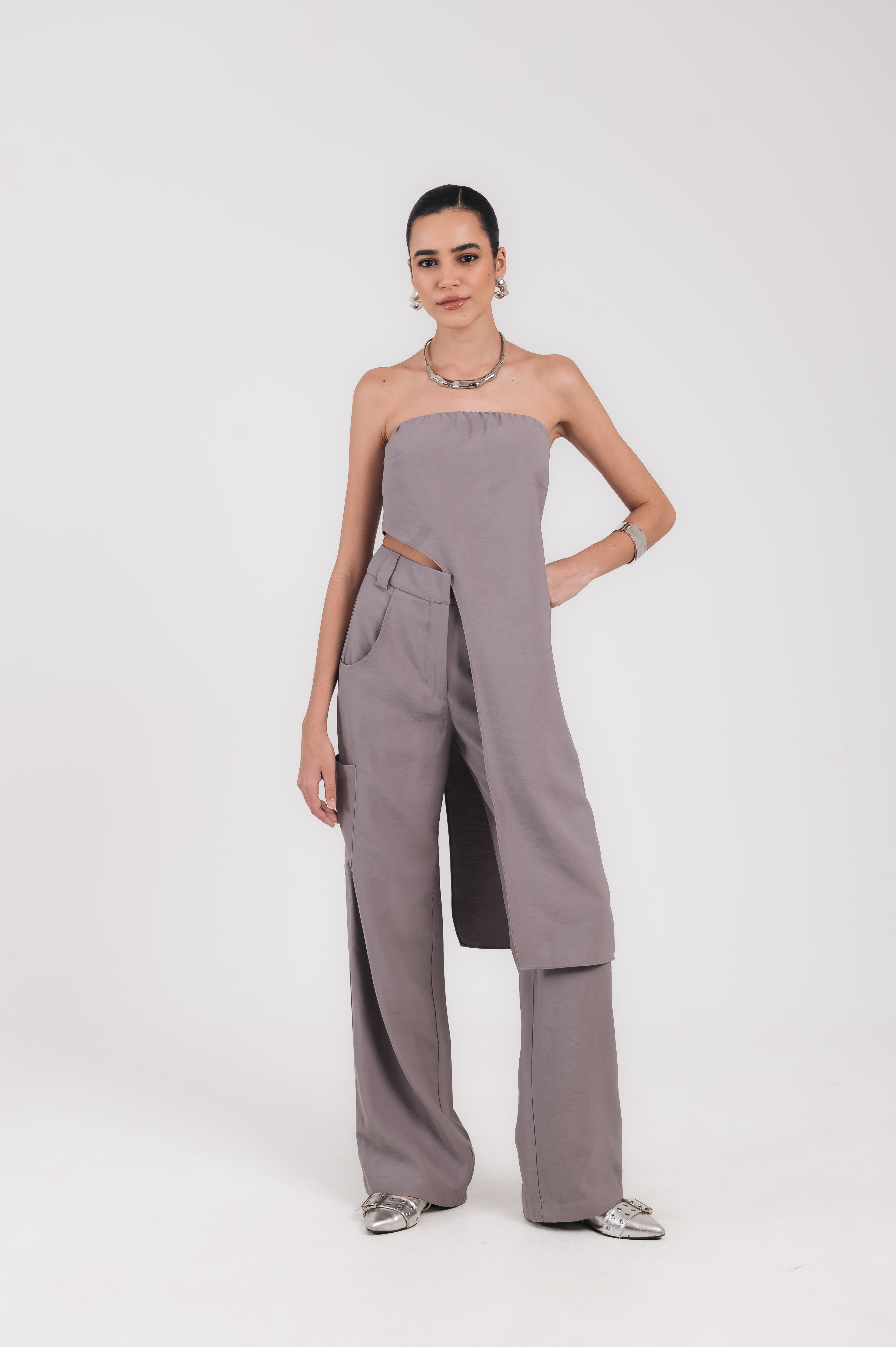Blusa Alane Cinza