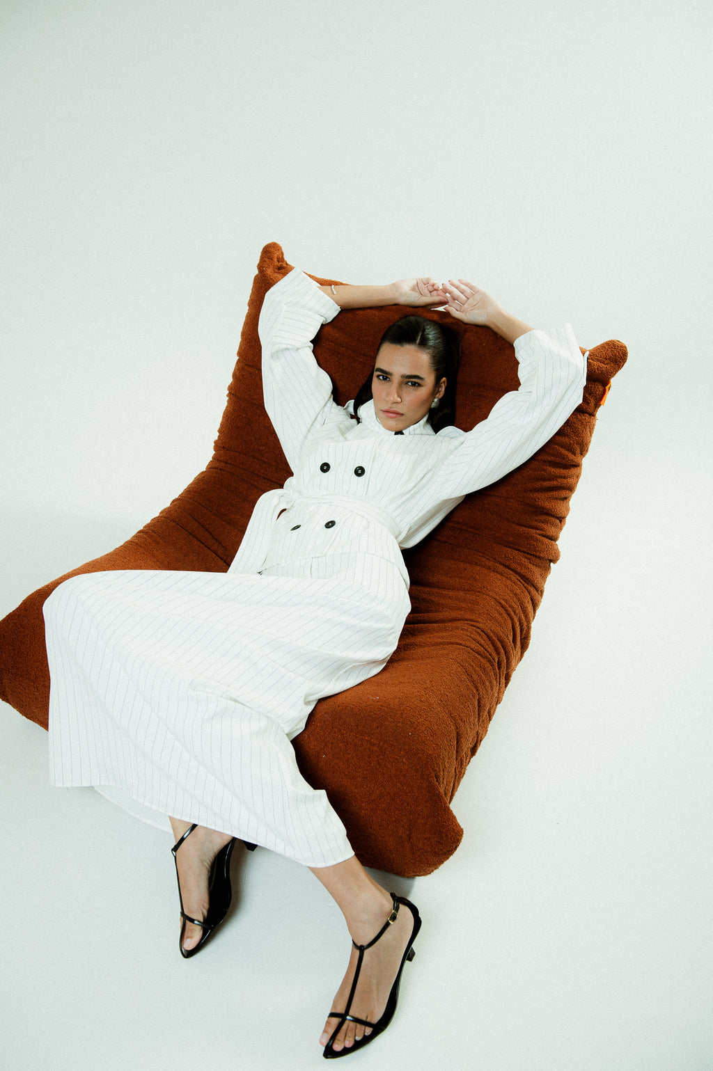 Saia Alfaiataria Emily Risca Off White Ällie
