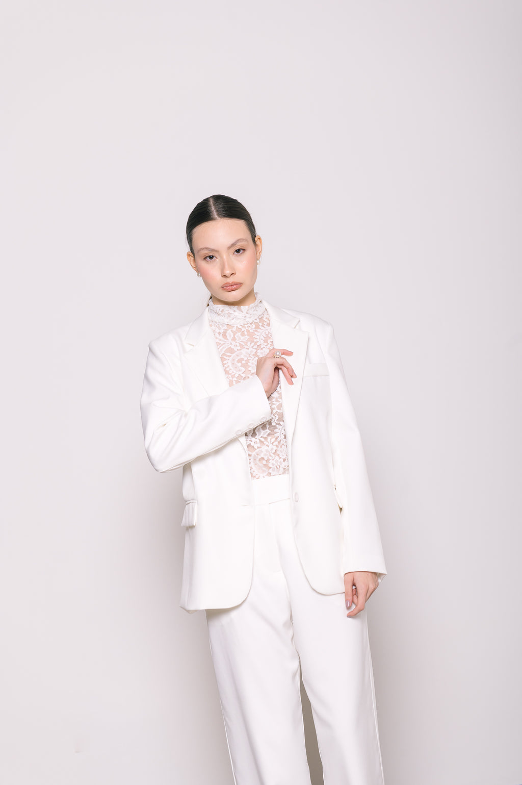 Blazer Alfaiate Off White Ällie