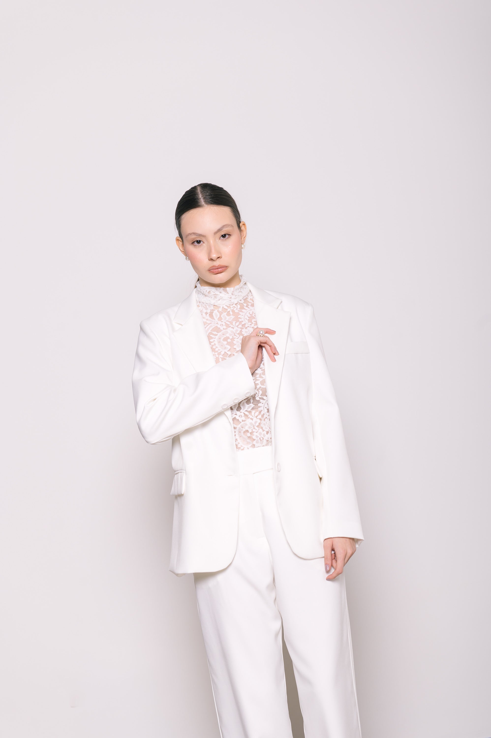 Blazer Alfaiate Off White Ällie