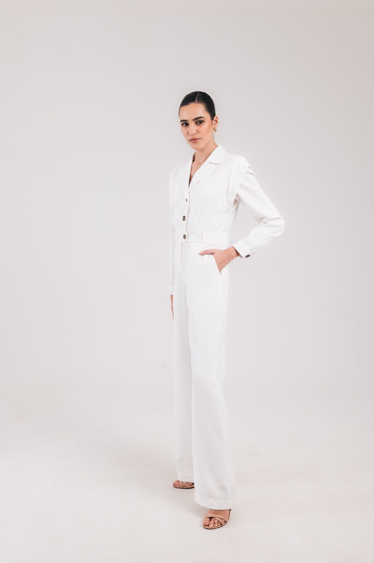 Macacão Guilhermina Off White
