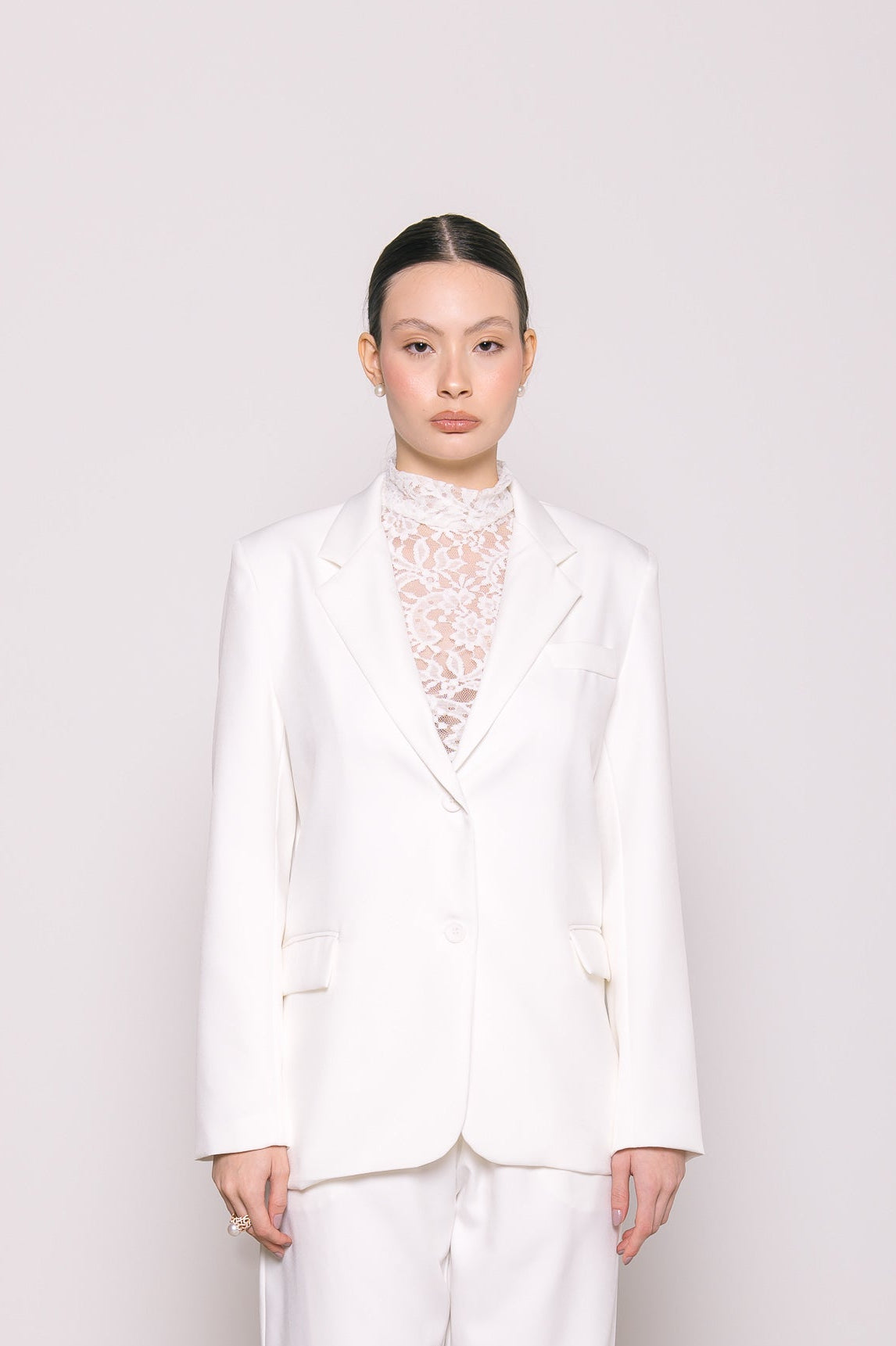 Blazer Alfaiate Off White Ällie