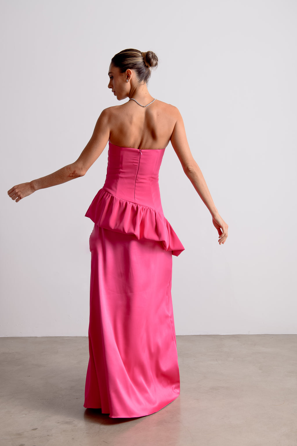 Vestido de Festa Rafaela Rosa Pink Ällie [ Pré- Venda ]