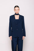 Blazer Alfaiate Azul Marinho Ällie
