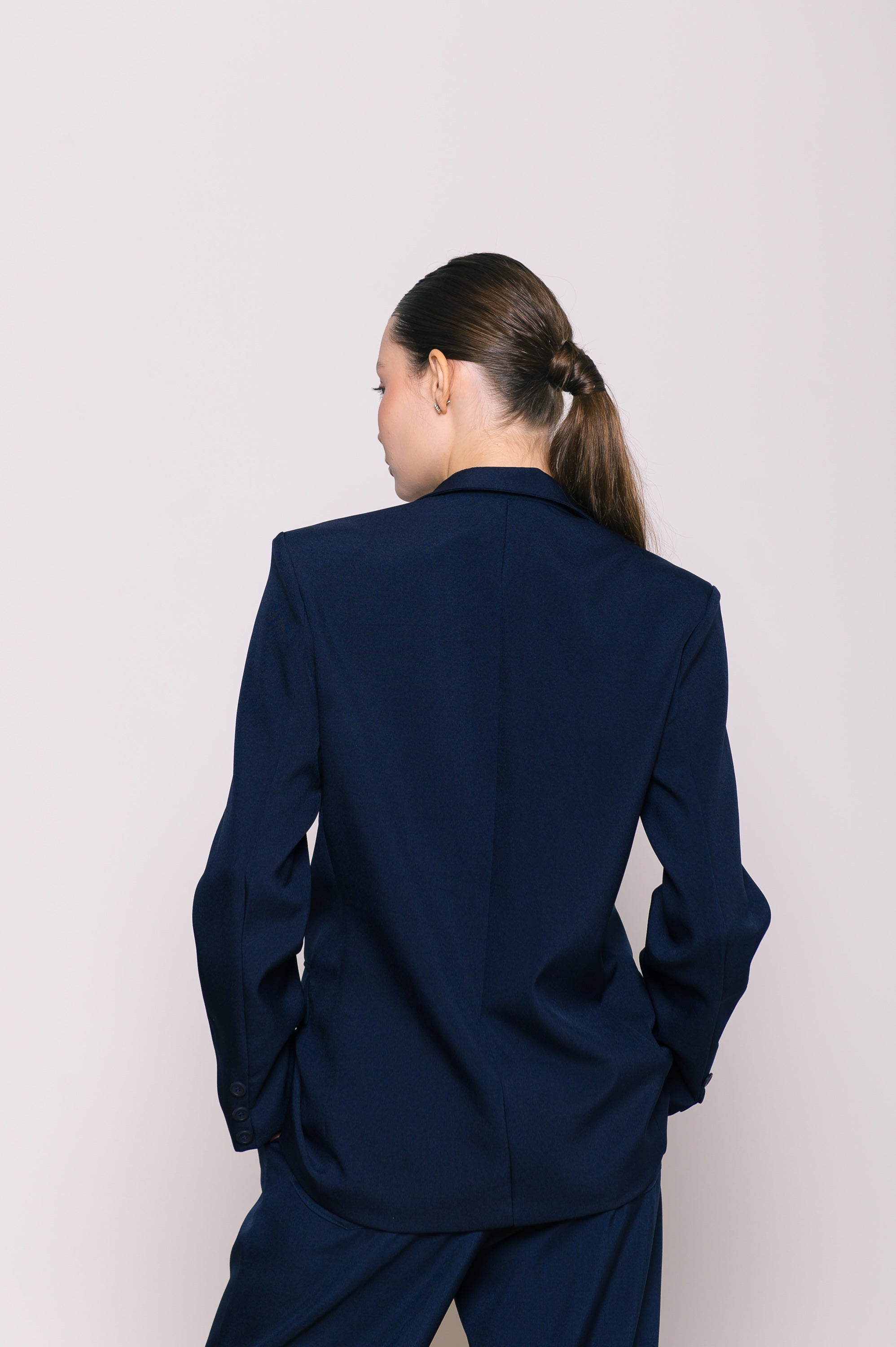 Blazer Alfaiate Azul Marinho Ällie