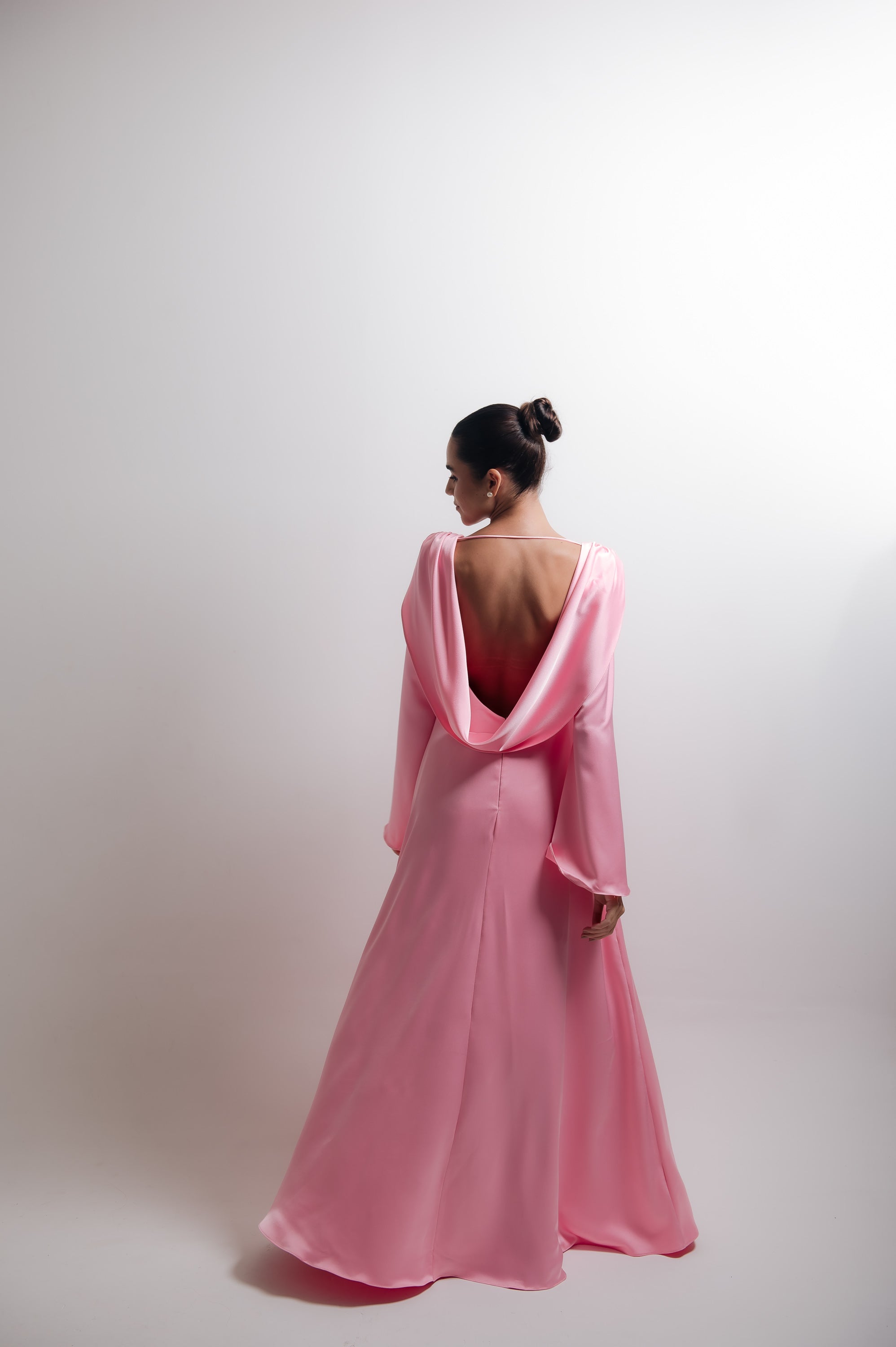 Vestido Manga Longa Alice Rosa Ällie