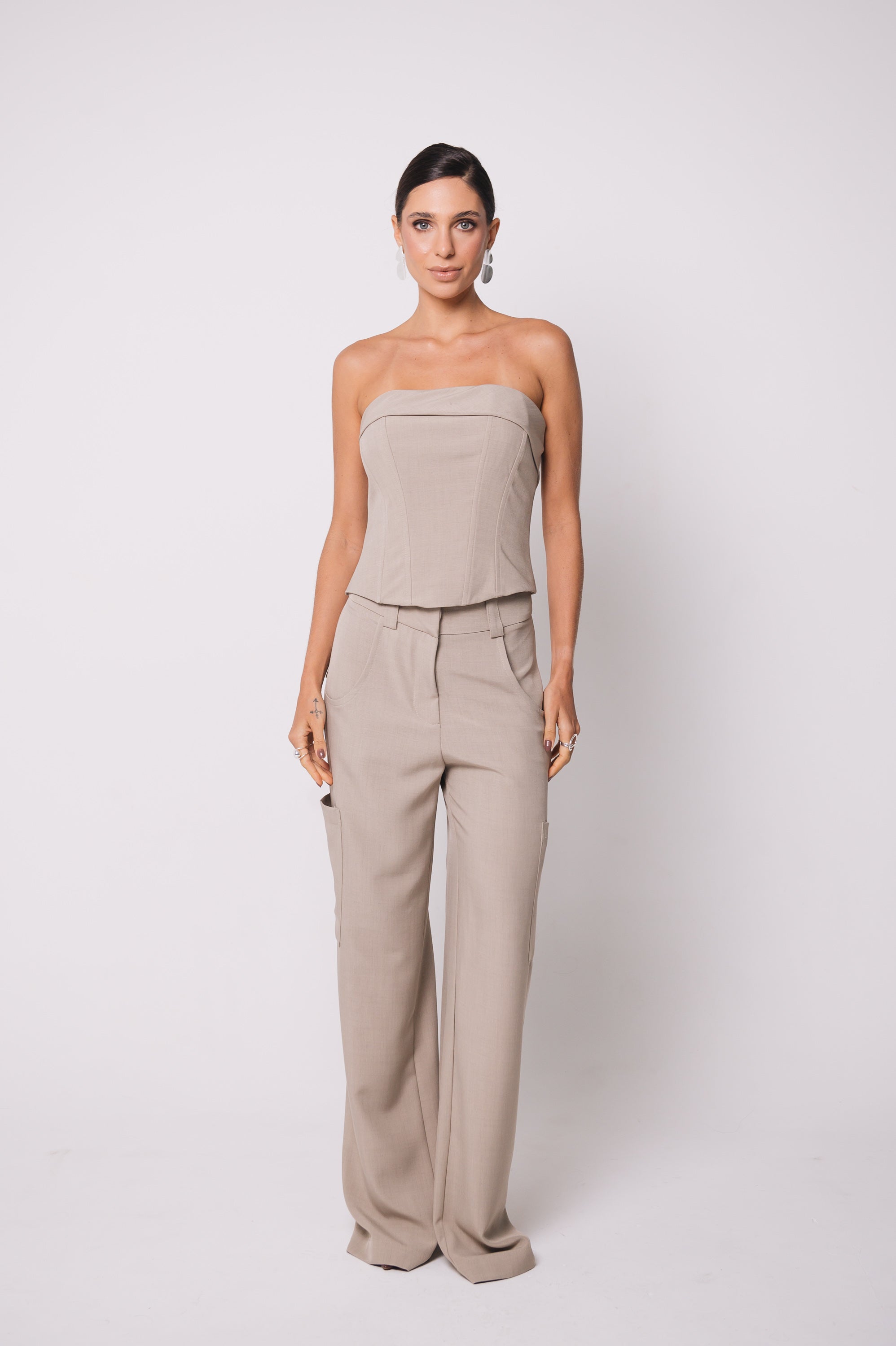 Corselet Alfaiataria Cristal Fendi Ällie