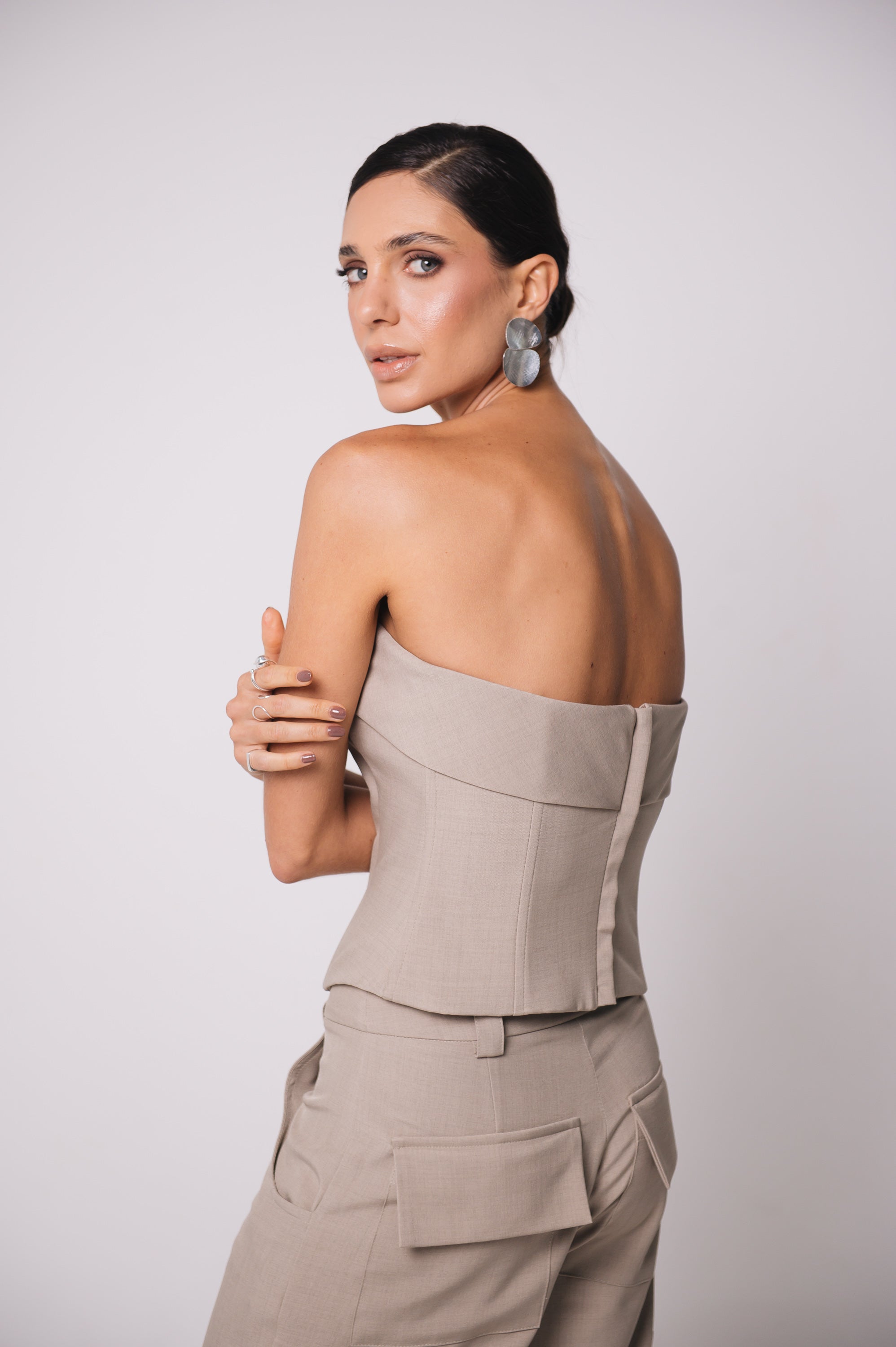 Corselet Alfaiataria Cristal Fendi Ällie