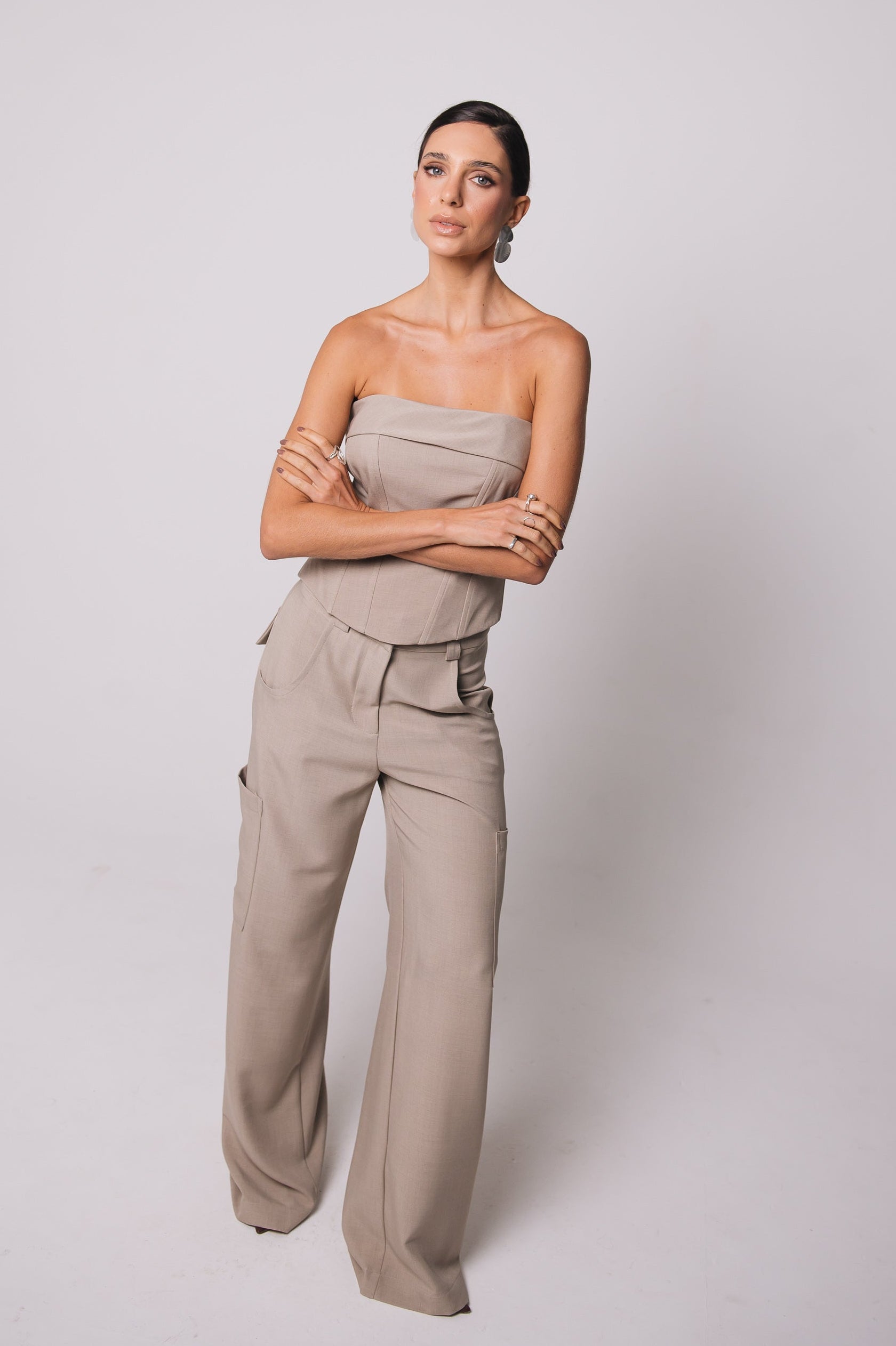 Corselet Alfaiataria Cristal Fendi Ällie