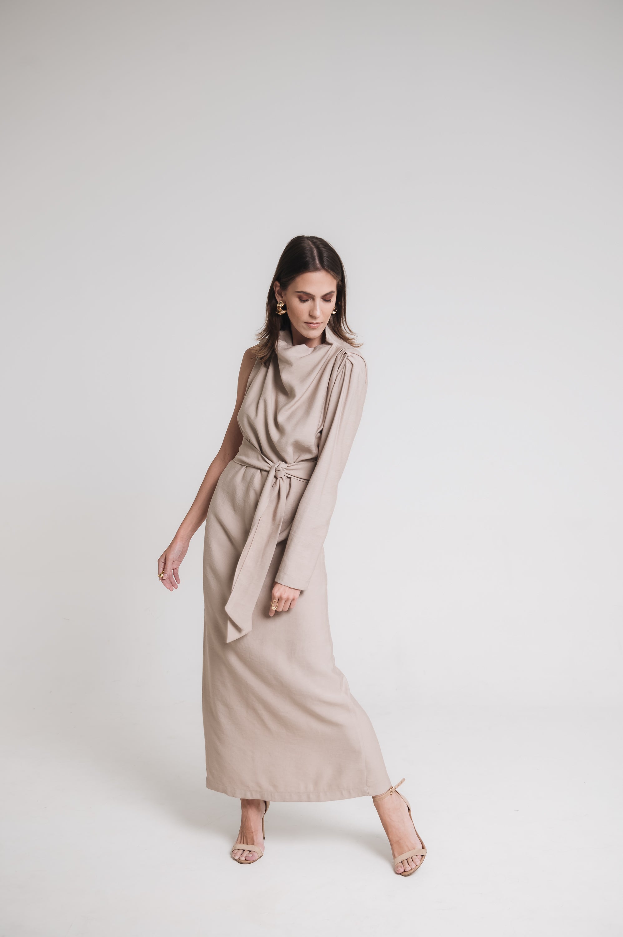 Vestido Cornélia Nude