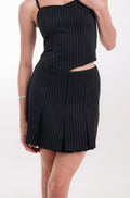 Short Saia Risca de Giz Anina Preto Ällie