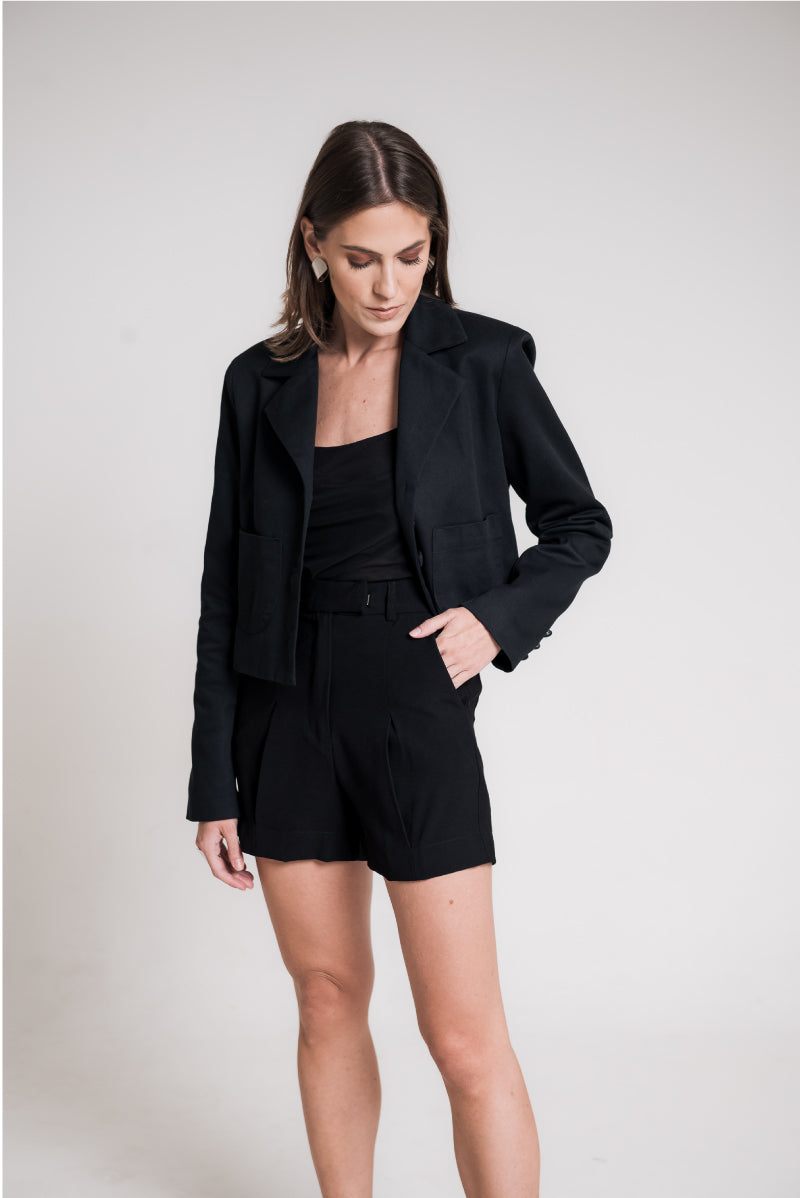 Jaqueta Francesca Preta