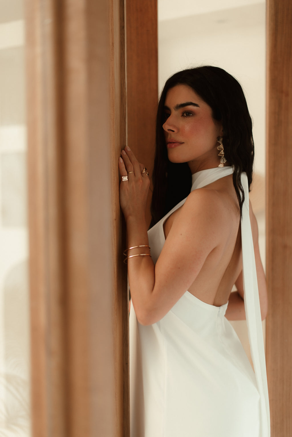 Vestido Frente Única Ísis Off White Ällie