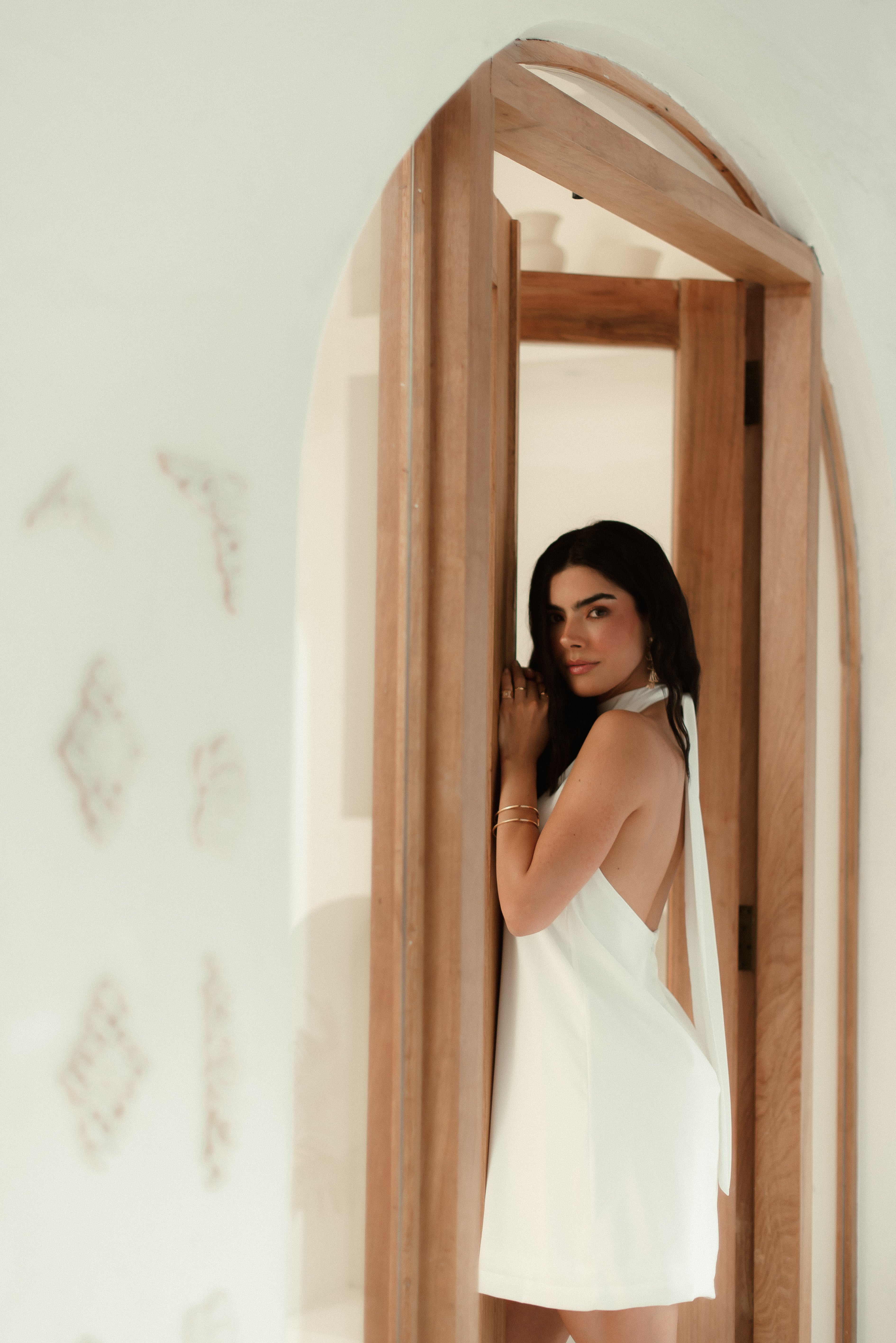 Vestido Frente Única Ísis Off White Ällie
