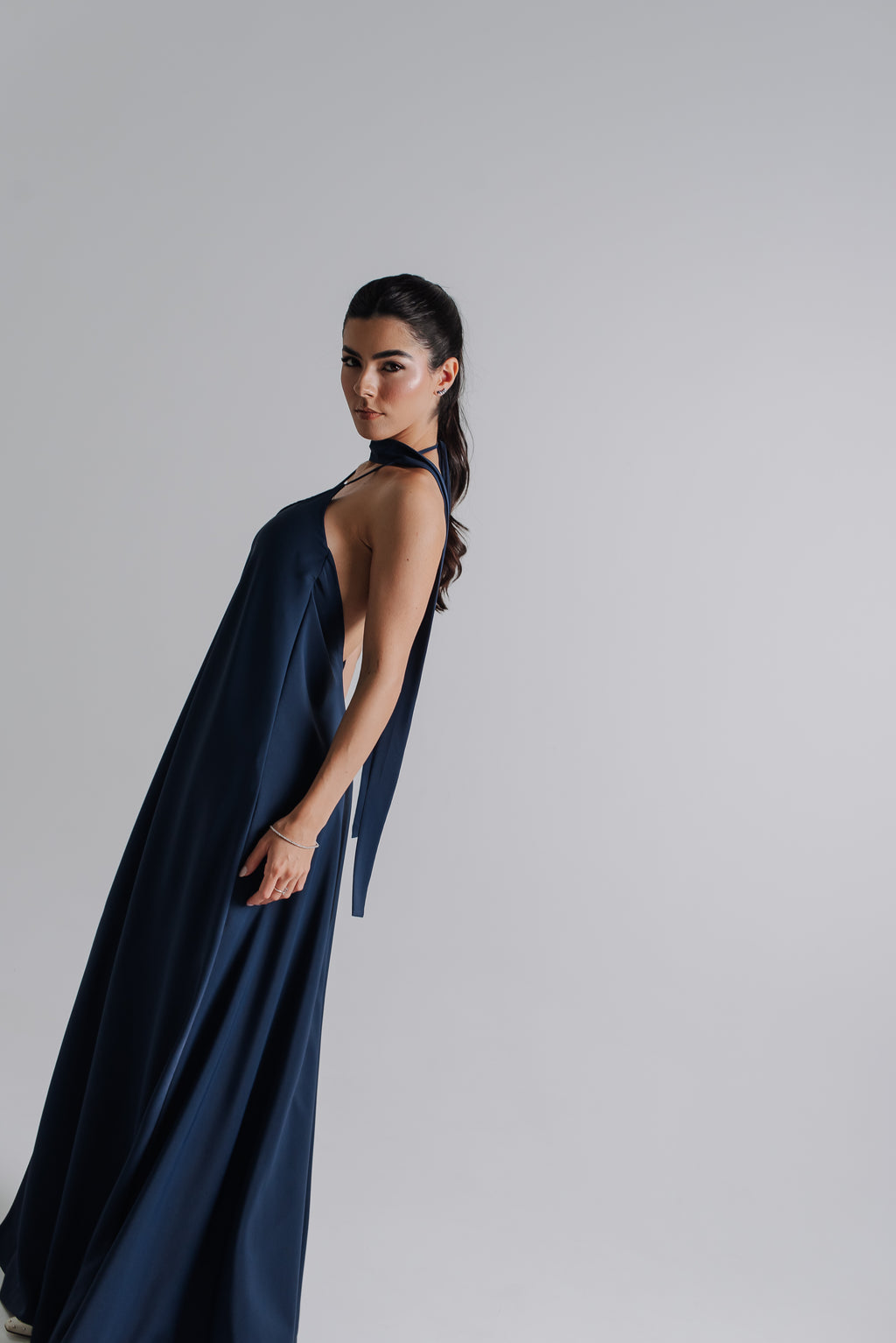 Vestido Longo Alcinha Lorena Marinho Saphir