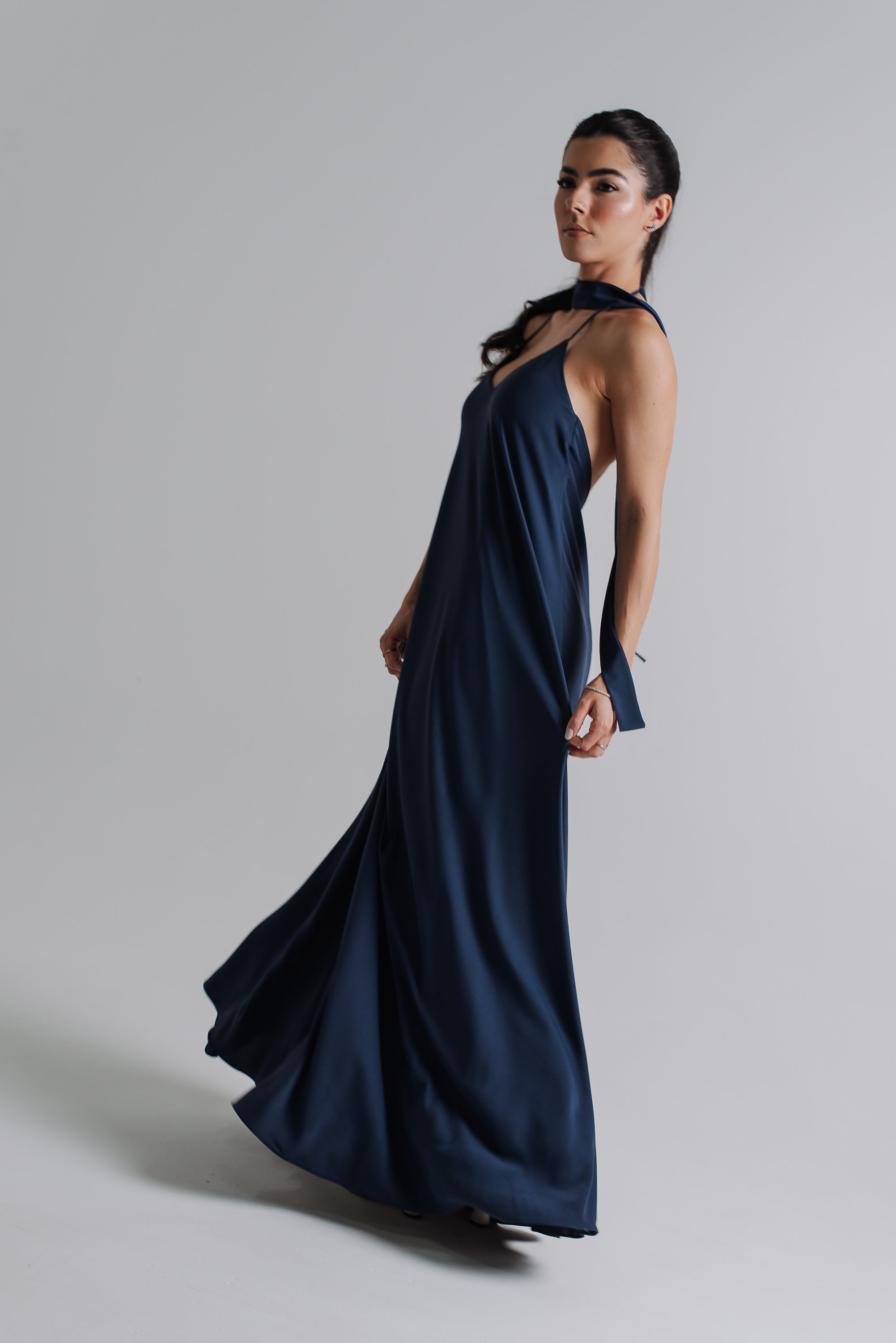 Vestido Longo Alcinha Lorena Marinho Saphir