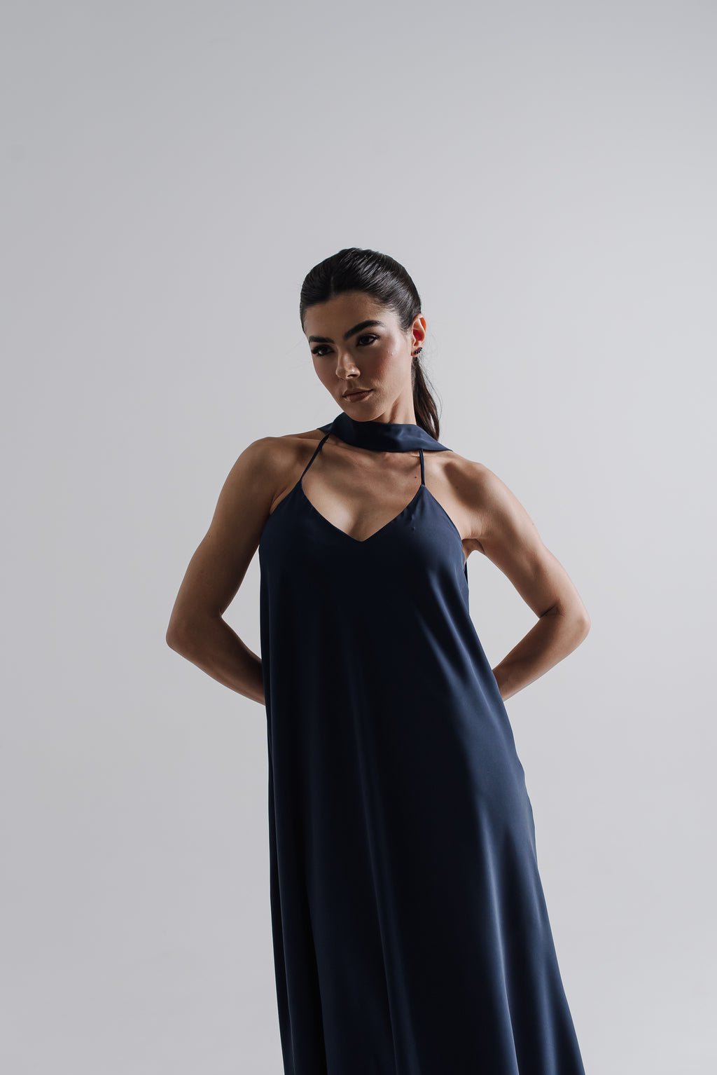 Vestido Longo Alcinha Lorena Marinho Saphir
