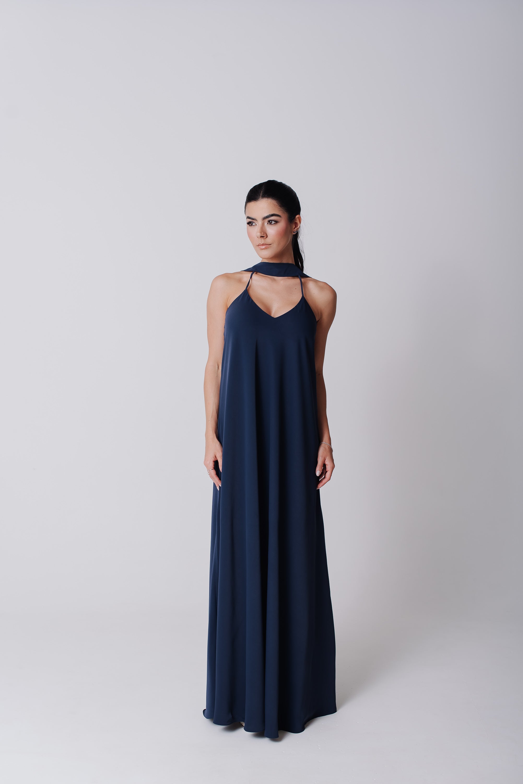 Vestido Longo Alcinha Lorena Marinho Saphir