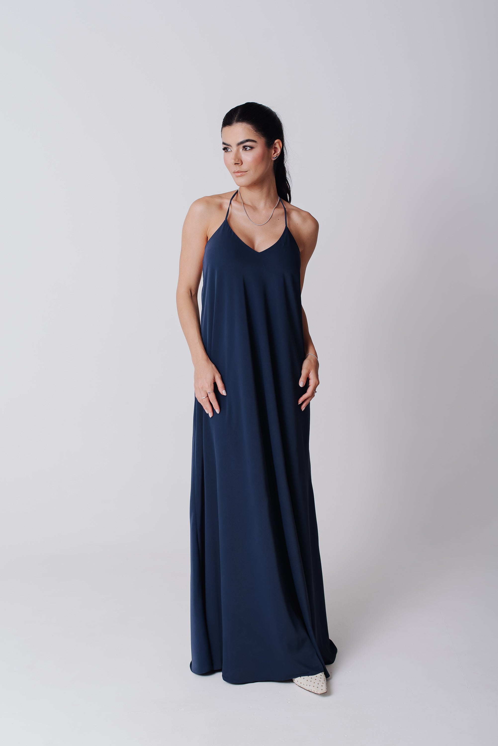 Vestido Longo Alcinha Lorena Marinho Saphir