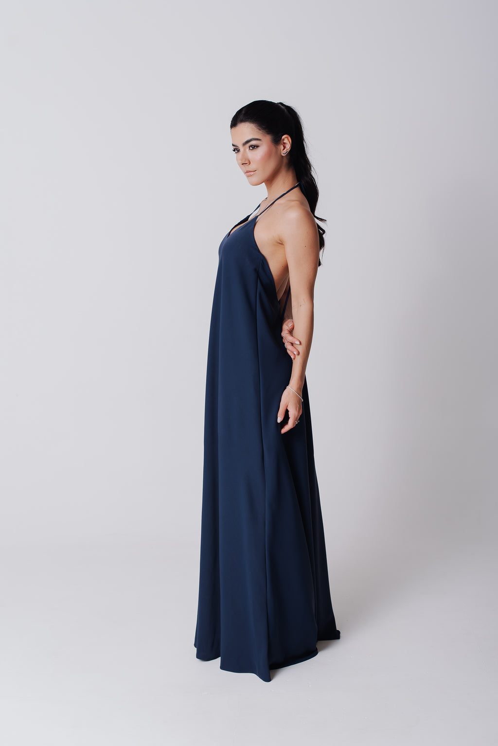 Vestido Longo Alcinha Lorena Marinho Saphir