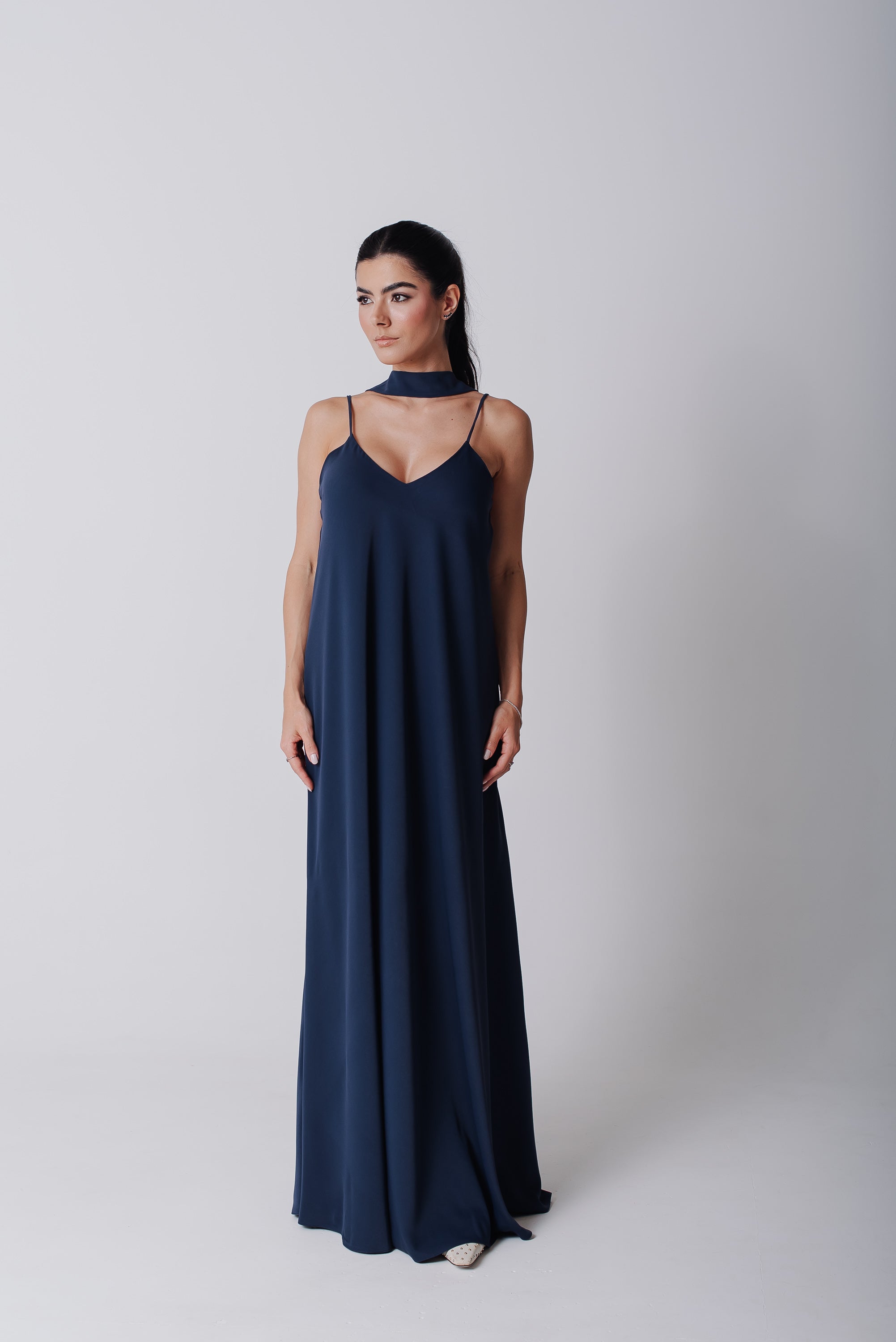 Vestido Longo Alcinha Lorena Marinho Saphir