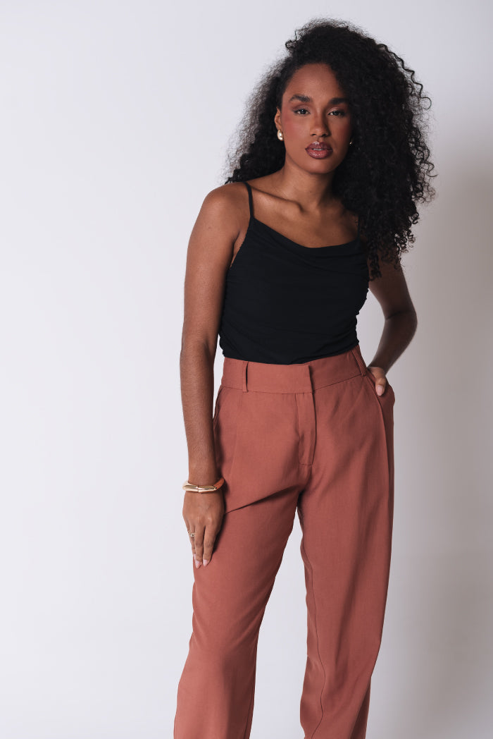 Calça Maya Marrom Terra