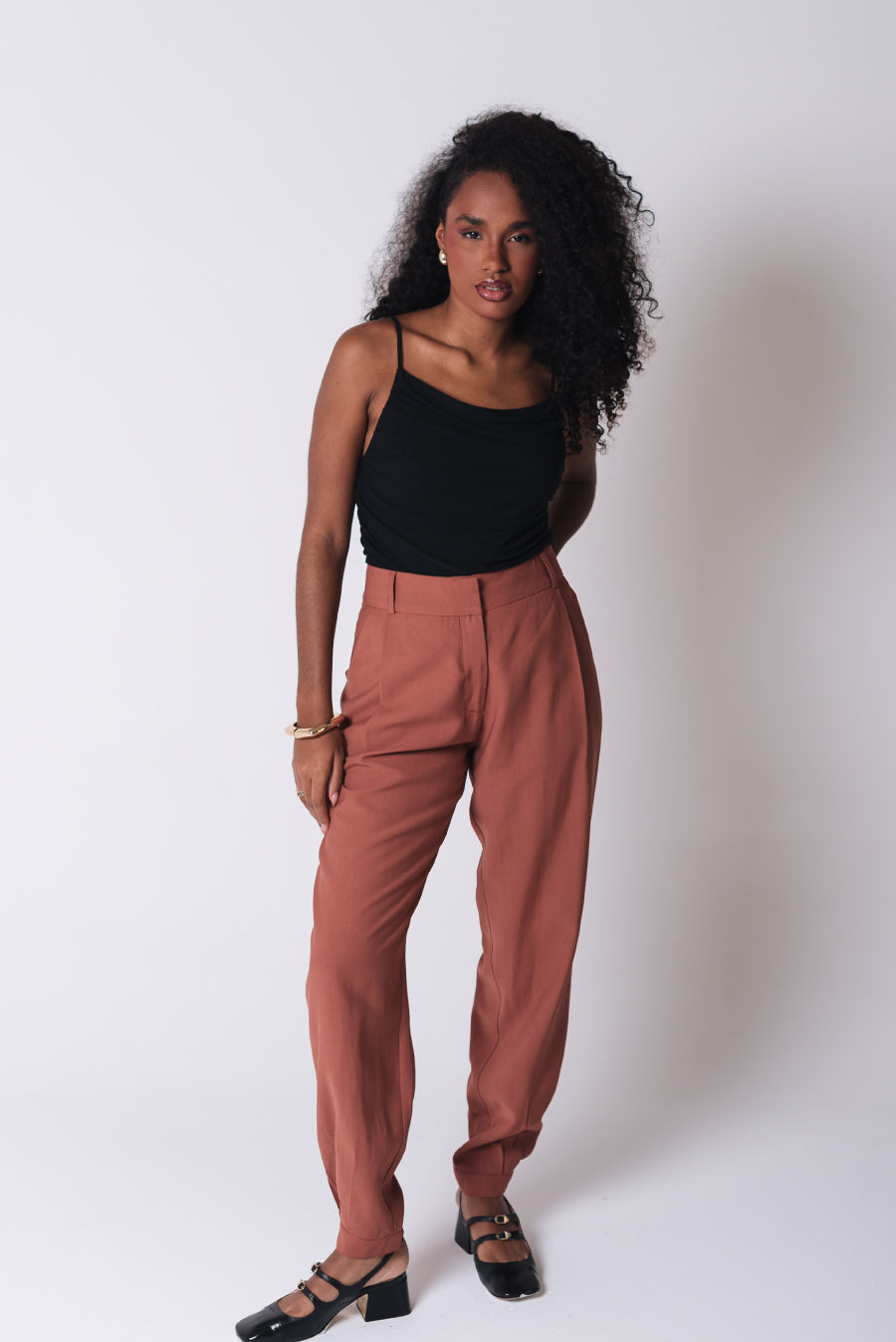 Calça Maya Marrom Terra