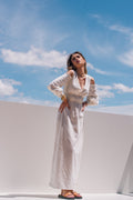 Vestido Catharina Linho Off White