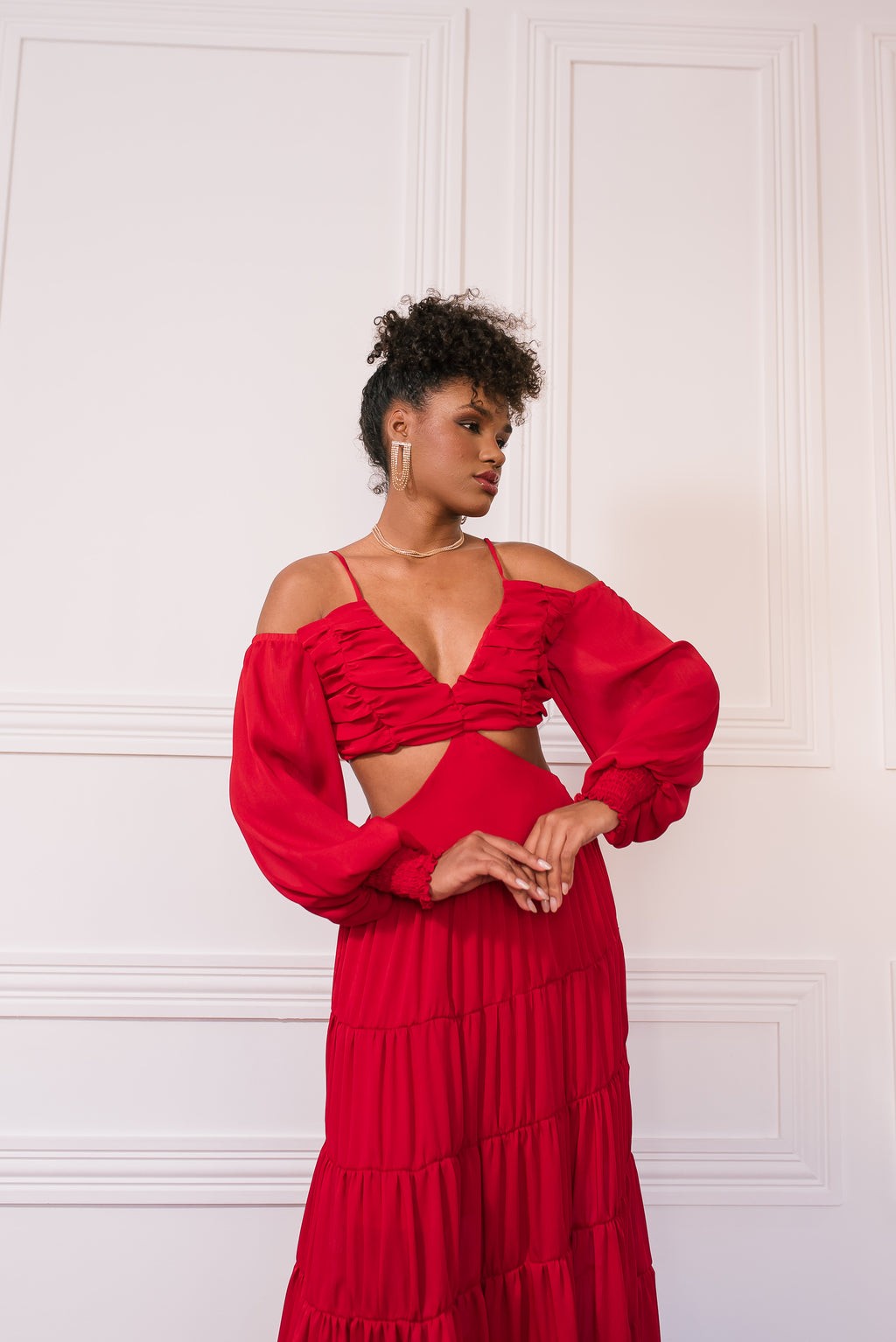 Vestido Anastasia Vermelho