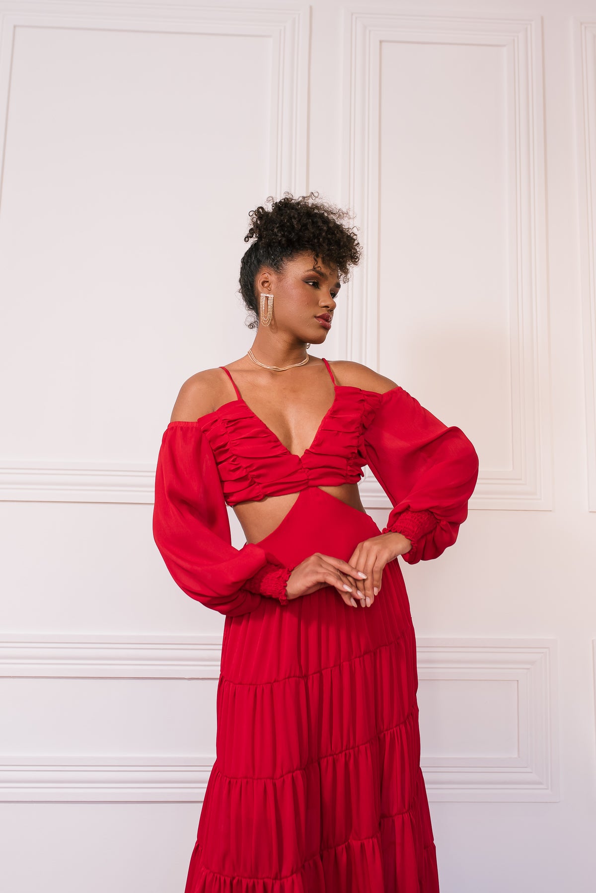 Vestido Anastasia Vermelho