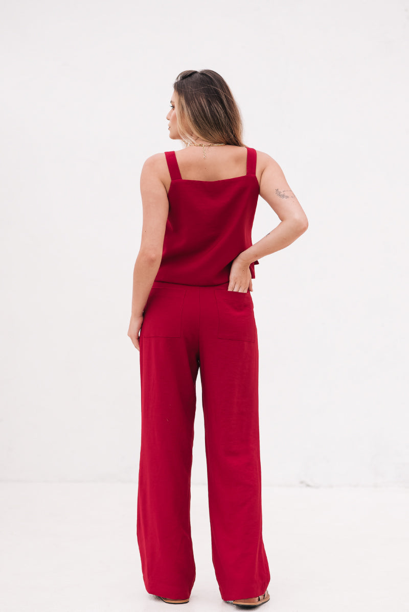 Calça Giulia Cherry