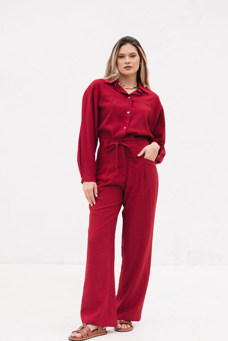 Calça Giulia Cherry