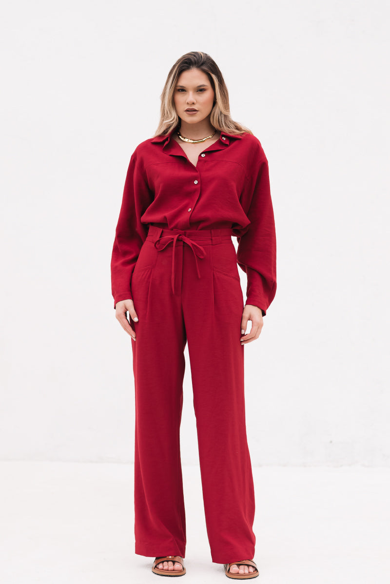 Calça Giulia Cherry