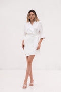 Vestido Domênica Off White