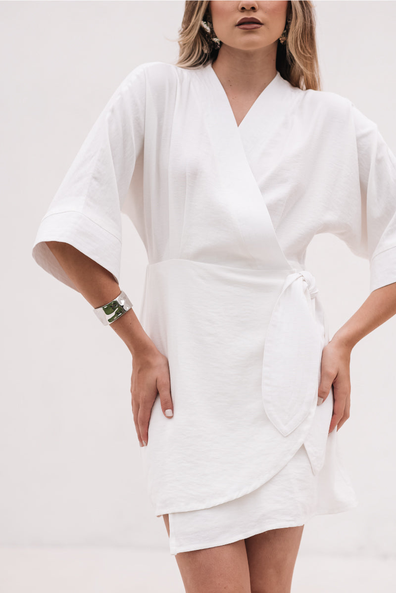 Vestido Domênica Off White