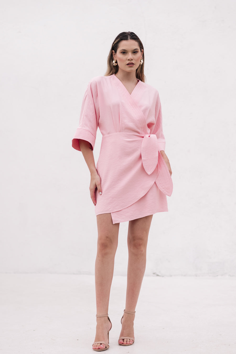 Vestido Domênica Rosa