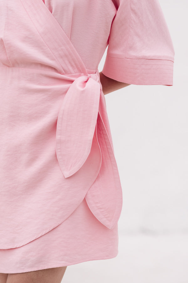 Vestido Domênica Rosa