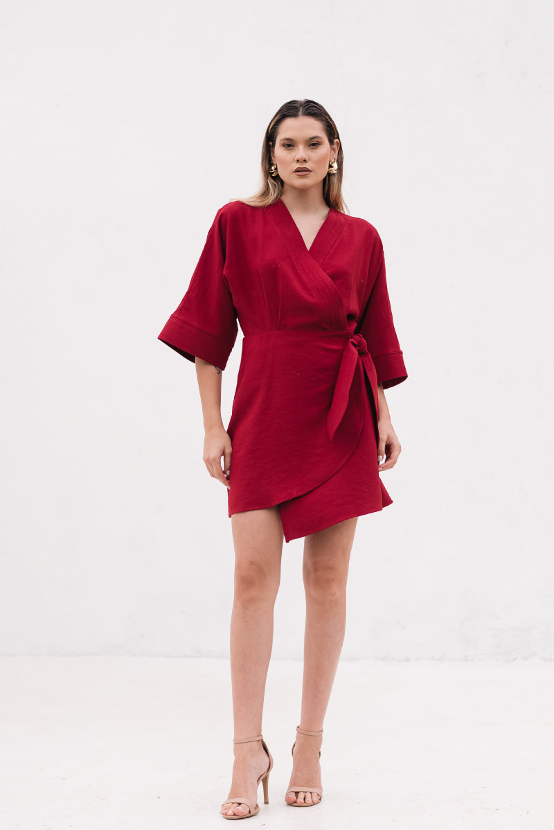 Vestido Domênica Cherry