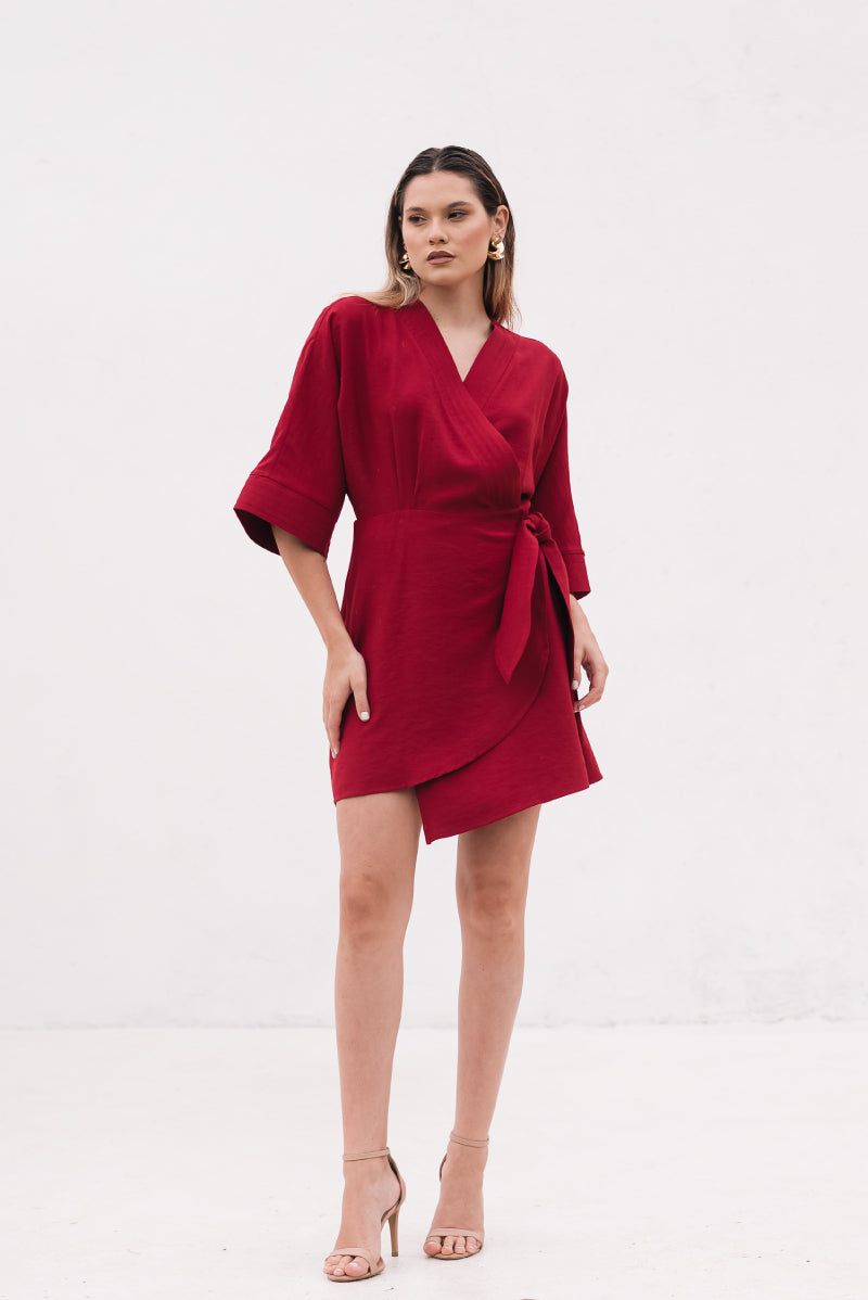 Vestido Domênica Cherry