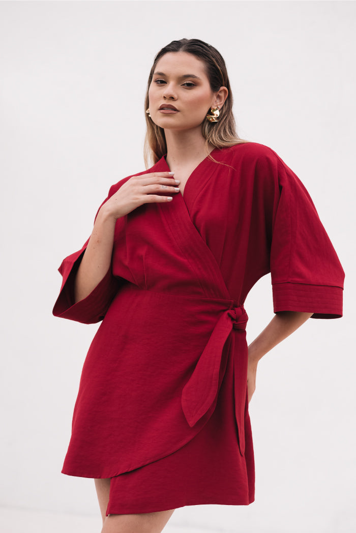 Vestido Domênica Cherry