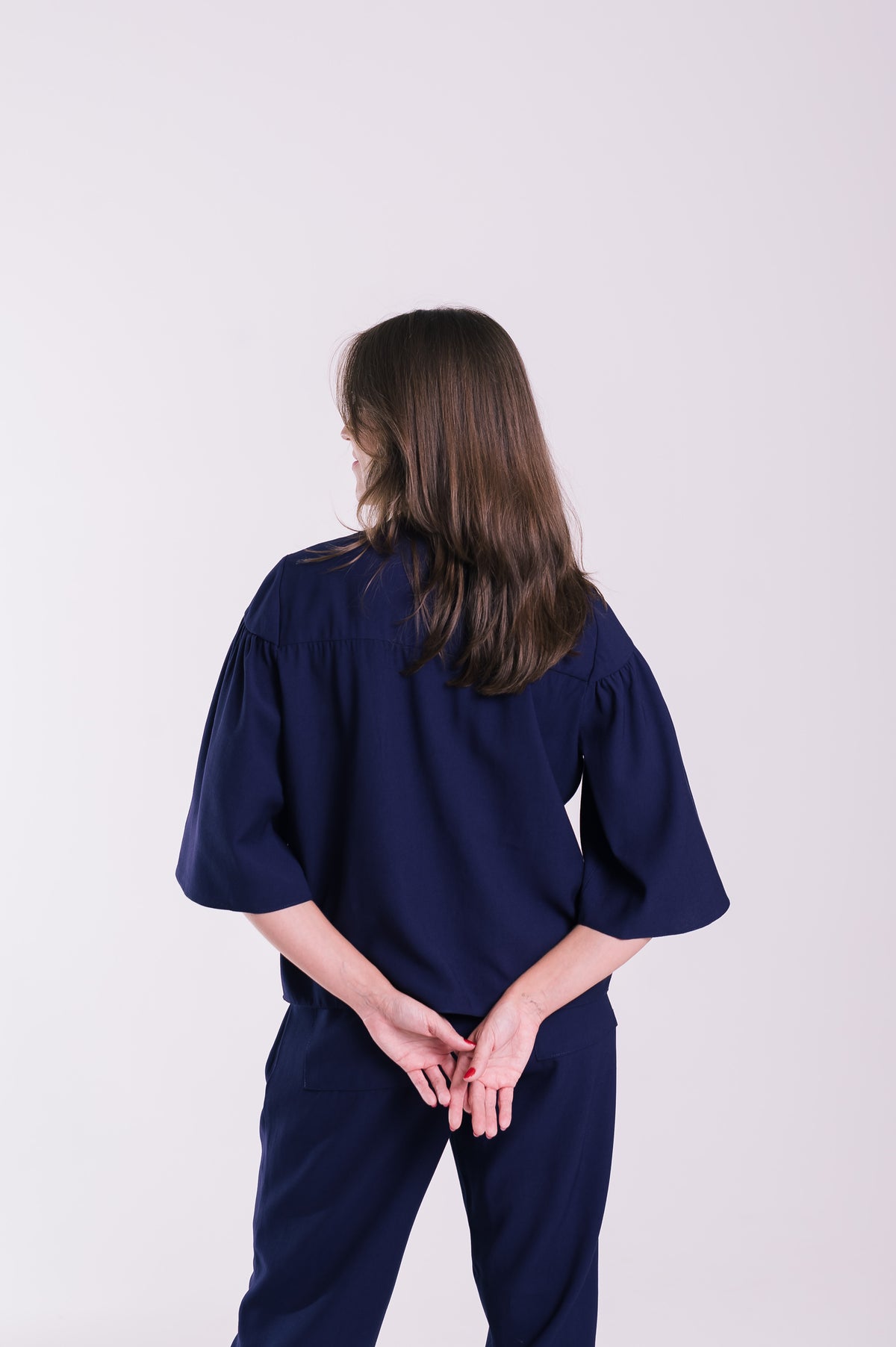 Camisa Vic Azul Marinho