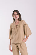 Camisa Vic Camel